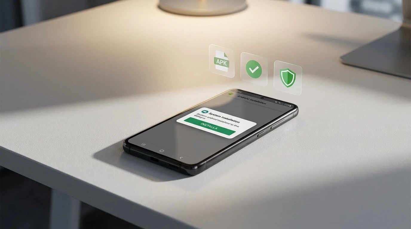 Installazione APK BetSport24 su Android